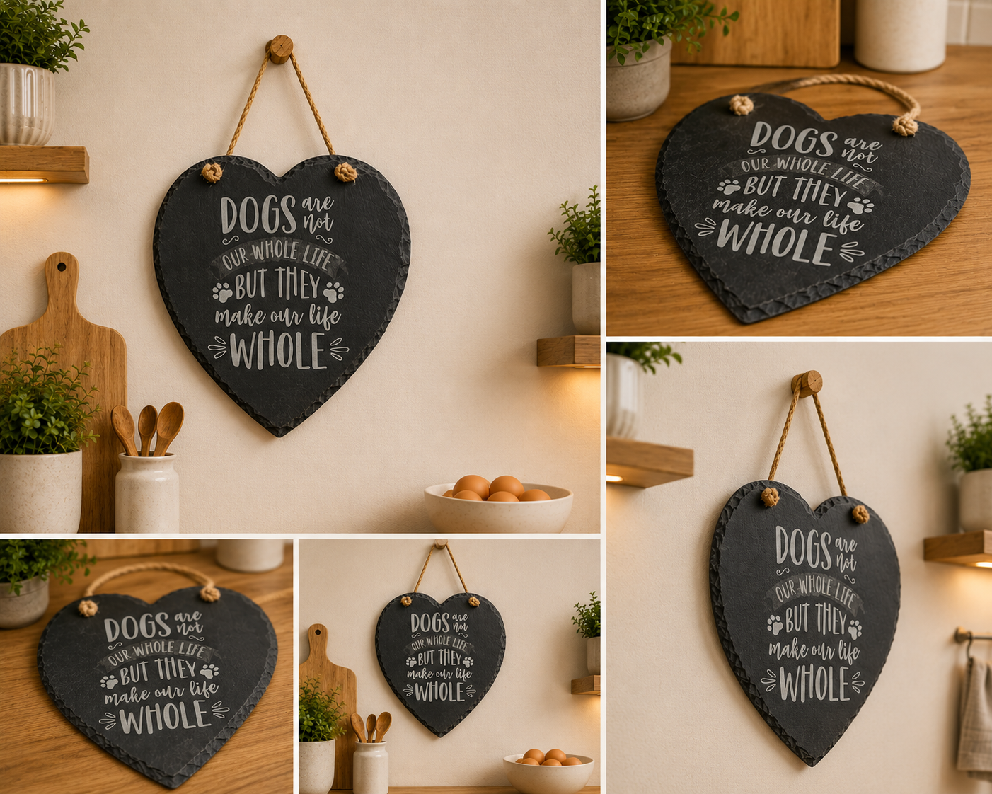 Rustic Dog Lover Kitchen Décor