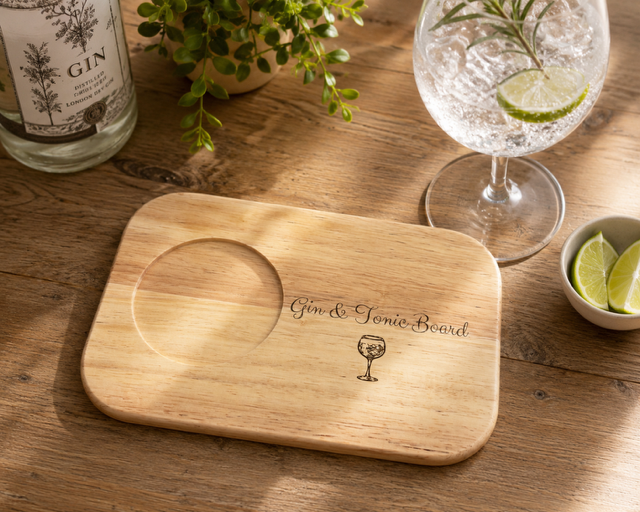 Gin & Tonic Drinks Board
