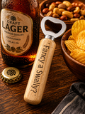 Fancy A Swally? Wooden Beer Bottle Opener