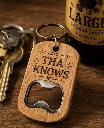THA KNOWS Keyring Bottle Opener